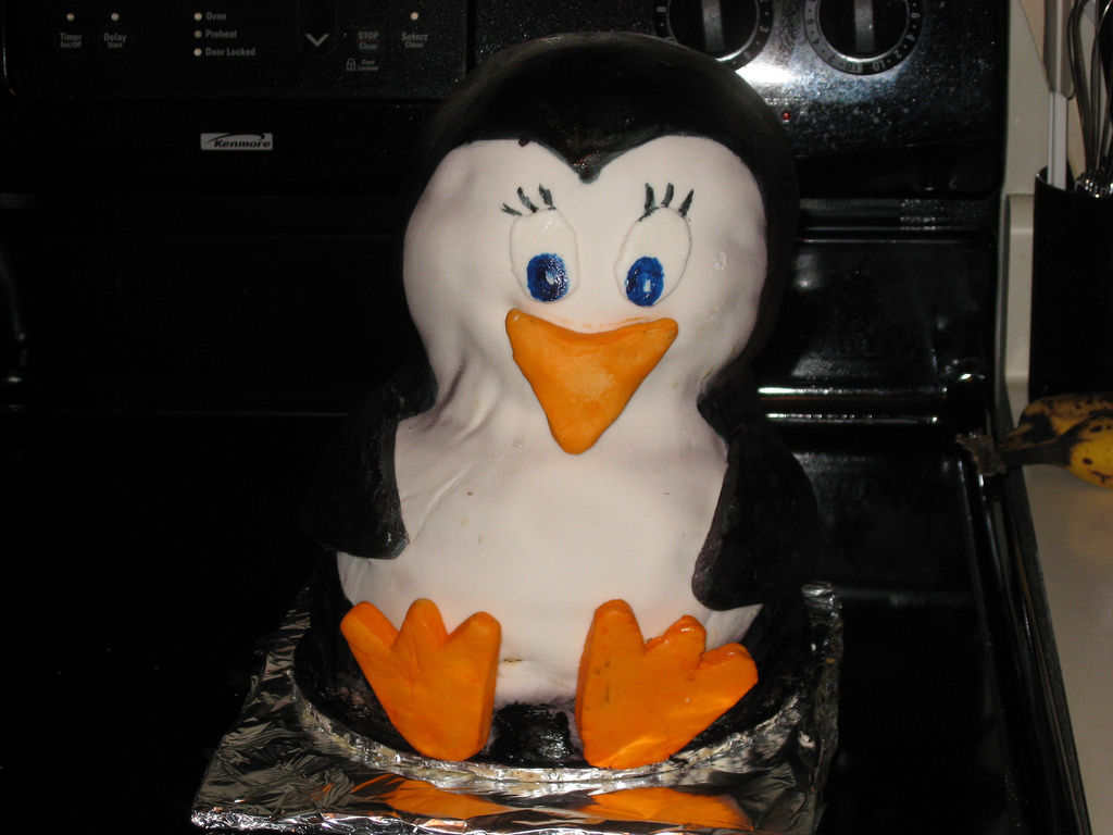 Penguin Cake