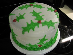 Holly Cake