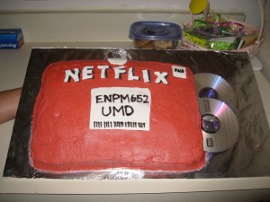 Netflix Cake