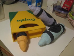Crayon Cake