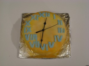 Clock Cake