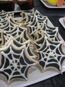 Spiderweb Cookies