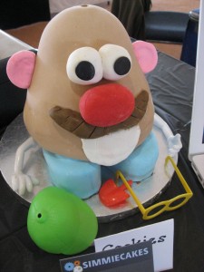 Mr. Potato Head Cake