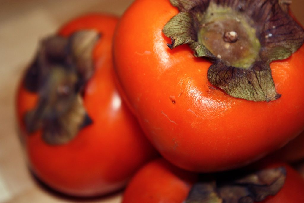 persimmons