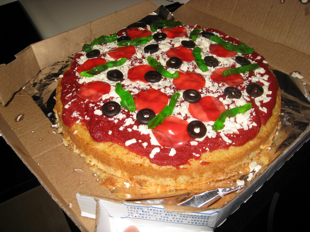 Pizza Cake Simmiecakes